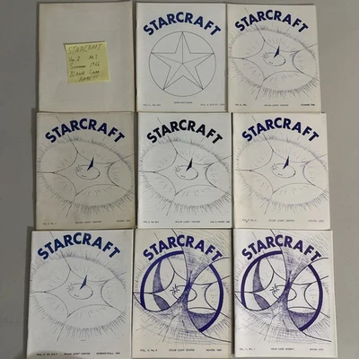 Occult Alien Channeling Paranormal Area 51 STARCRAFT Magazines 9 issues 66' -70' - Image 1 of 4
