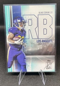 2024 Topps Signature Class - Blake Corum #140 Teal Parallel (RC) 46/225 - Rams - Picture 1 of 2