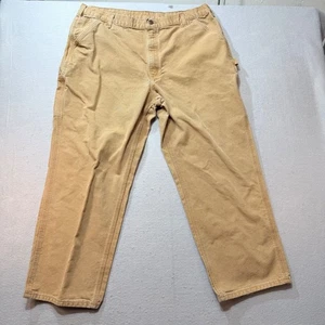 Carhartt B11-BRN 42x30 Loose Original Fit Carpenter Pants Work Khaki Brown - Picture 1 of 12