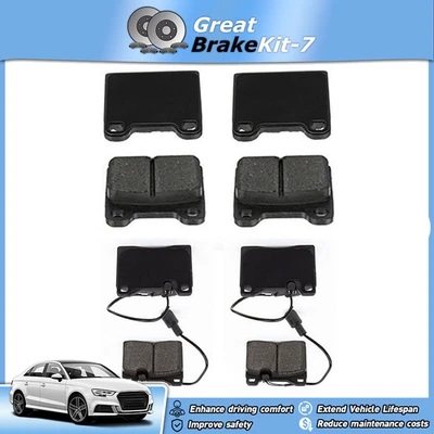 Pastillas de freno de disco delanteras y traseras para Maserati Biturbo 1983 2,0 L Foto 1 de 4