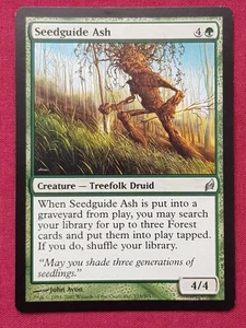 Magic The Gathering LORWYN SEEDGUIDE ASH green card MTG - Imagen 1 de 2