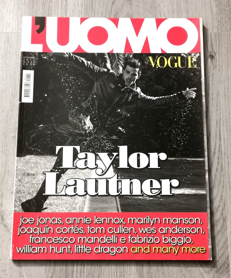 L'UOMO VOGUE N. 424 - OTT. 2011 - TAYLOR LAUTNER, ANNIE LENNOX, MARILYN MANSON - Immagine 1 di 1