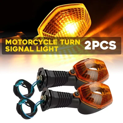 2x Luz indicadora intermitente de luz de giro de señal ámbar para Suzuki SV 650S 2003-2016 Foto 1 de 4