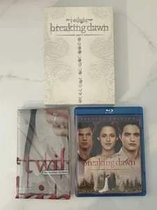 Twilight Saga: Breaking Dawn Part 1 (blu Ray Bella Wedding Edition Fabric Poster - Picture 1 of 2