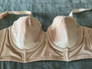 Victoria’s Secret Dream Angel Bra Lined Velvet Bandeau Sexy New NWT $52 32DD VS - Picture 1 of 4