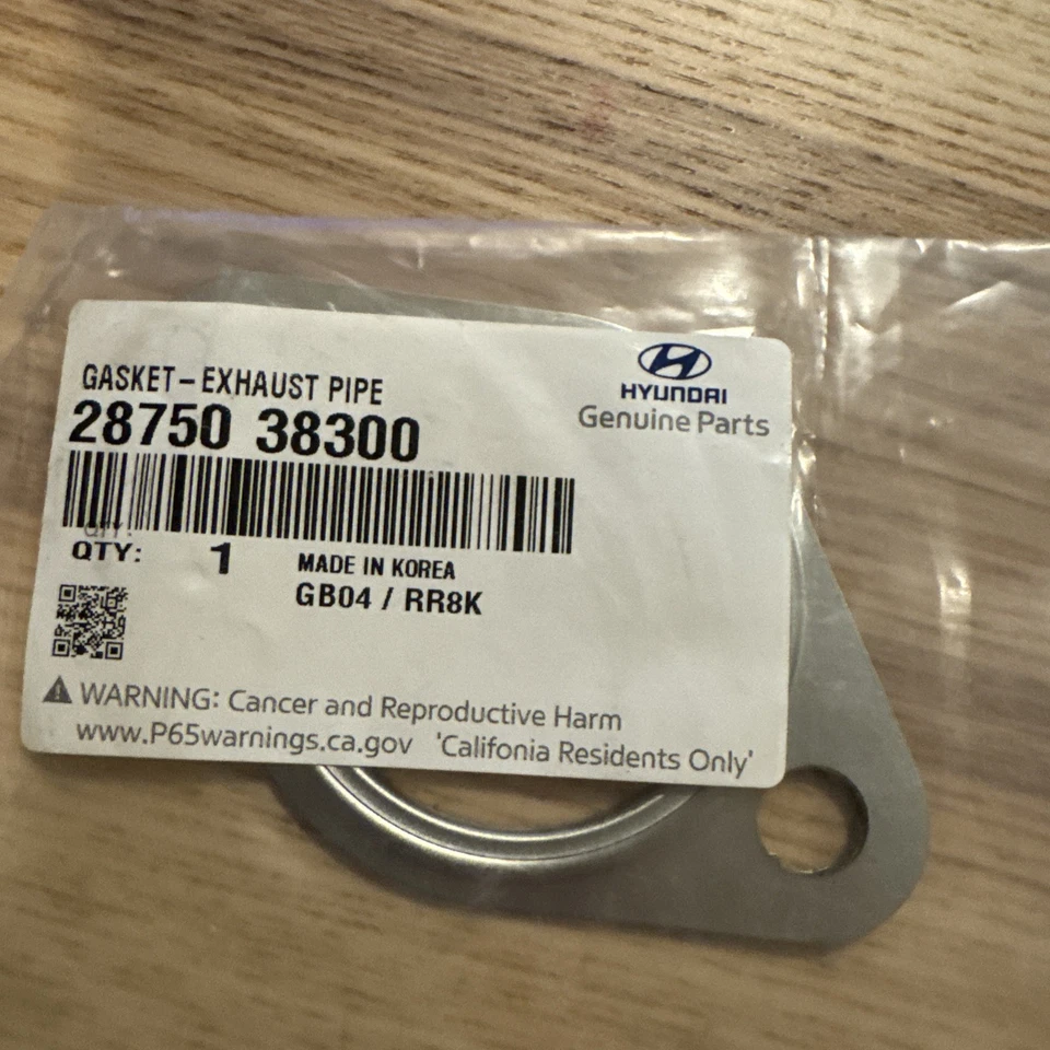 EE. UU. - Nuevo tubo de escape genuino Hyundai a junta de colector 28750-38300 Foto 1 de 4