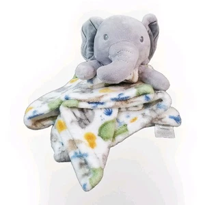 Moderne Baby Elefant große liebevolle Zoo Safari Tiere 22" Fleece Sicherheitsdecke - Bild 1 von 10