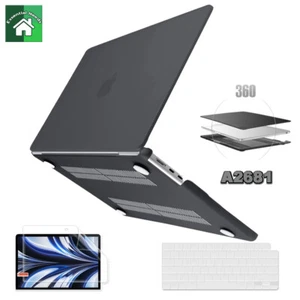 2022 MacBook Air 13.6"(M2)A2681 Case Cover Hard PC Shell keyboard LCD Protector - Picture 1 of 12