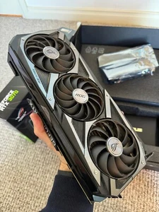 ASUS ROG Strix GeForce RTX 3070 OC (not LHR) 8GB GDDR6 Graphics Card - Picture 1 of 11