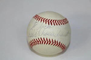 VTG Rawlings William D White Pres. NL League Baseball Signed by Red Schoendienst - Picture 1 of 5