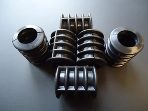 Ribbed Frame Fuel Tank Rubbers x6 Petrol Gas Tr750 Sealey Rickman Martin A2-01 - Picture 1 of 1
