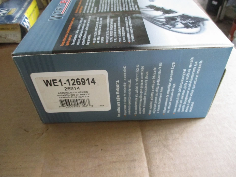 Juego de cables de bujía Worldparts 26914 1994 1995 Ford Lincoln Mercury 4,6 V8 Foto 1 de 1