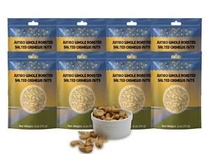 Jumbo Whole Roasted Salted Cashews Nuts – 4oz (Pack of 8) - Picture 1 of 7