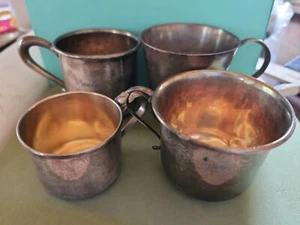Sterling Lot Vintage Cups Baby Toddler - Picture 1 of 12