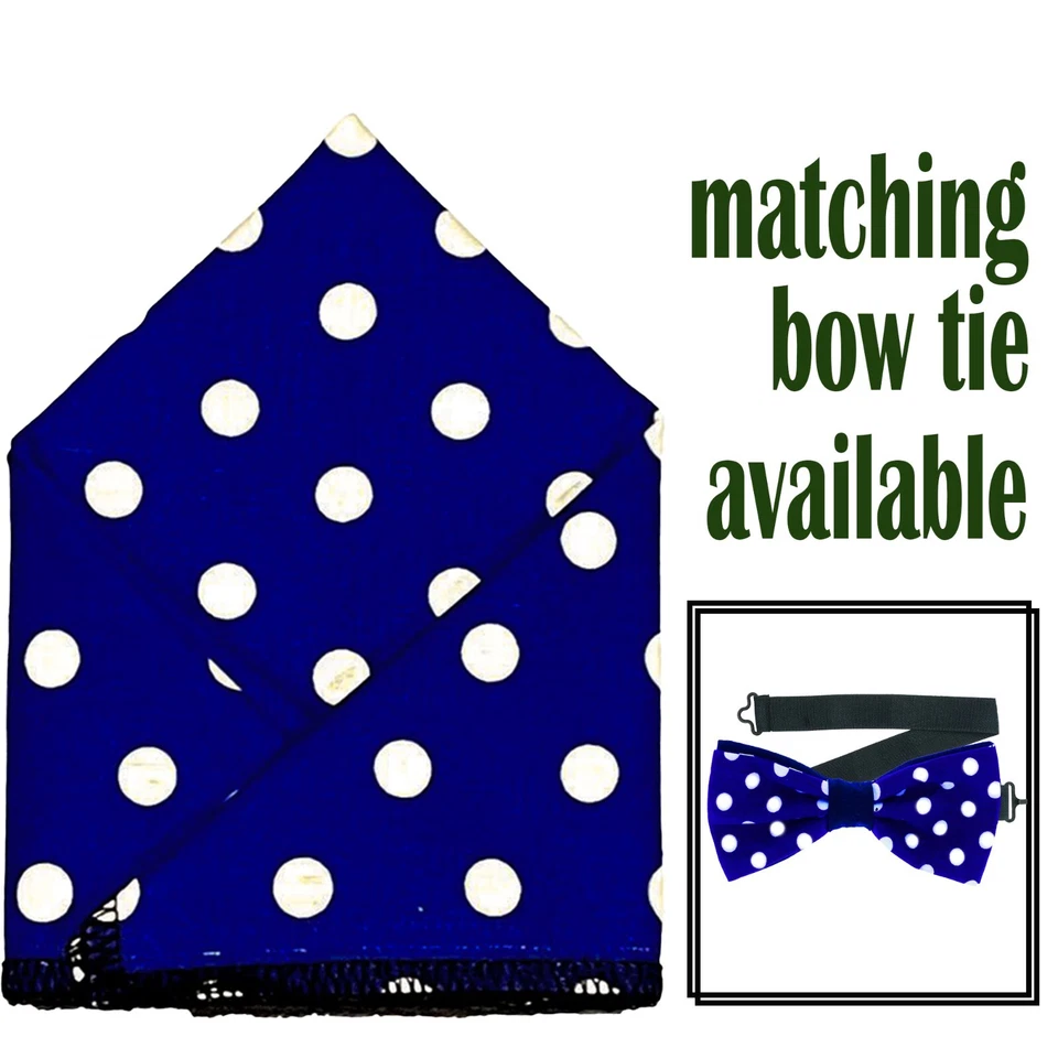 Bolinhas bolso quadrado e gravata borboleta casamento formatura ano novo festa formal Natal - Imagem 1 de 1