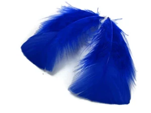 1 Pack - Royal Blue Turkey T-Base Plumage Feathers 0.50 Oz. Dreamcatcher Wedding - Picture 1 of 11
