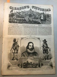 Estatua Salisbury CT-Andrew Jackson 1854 John Winthrop-India Maharaja Patiala - Imagen 1 de 10