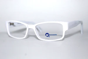 NEU MODERNE OPTISCHE GLATTE WEISSE AUTHENTISCHE BRILLE BRILLENGESTELL 49-17-135 MM - Bild 1 von 7