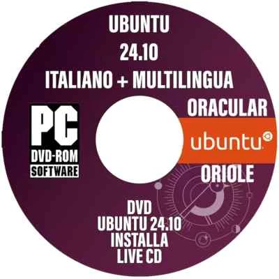 LINUX UBUNTU 22.10 DVD UBUNTU TUTTI I PC 64Bit ITALIANO INSTALLAZIONE + LIVECD - Immagine 1 di 2