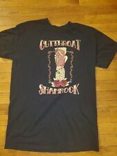 Cutthroat Shamrock Appalachian Punk Rock Tennessee Small Band Tee Shirt