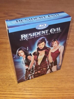 RESIDENT EVIL: THE HIGH DEFINITION TRILOGY Blu-ray boxset US import region free - Image 1 of 4
