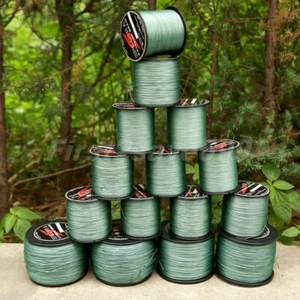 8 Strands Braided Fishing Line 300m 500m1000m Super PE Strong Fish Line12-160 LB - Picture 1 of 10