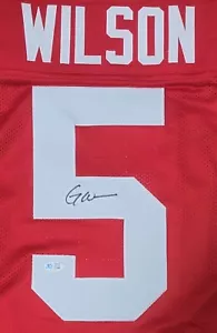 🔥Maglia XL firmata Garrett Wilson con certificato di autenticità. OSU Buckeyes - Foto 1 di 10