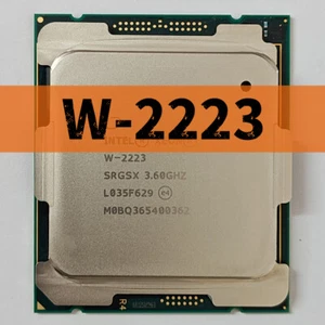 Intel Xeon W-2223 SRGSX 3.6GHz 4 Cores 120W LGA2066 C422 CPU Processor - Picture 1 of 3