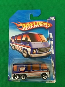 GMC Motorhome Blue BF Goodrich Tires City Works 2010 Hot Wheels B76 - Picture 1 of 8