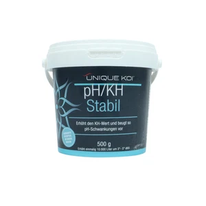 (33,80 EUR/kg) Unique Koi - pH/KH stabile 500g aumento valore KH, stabilizzato pH-W