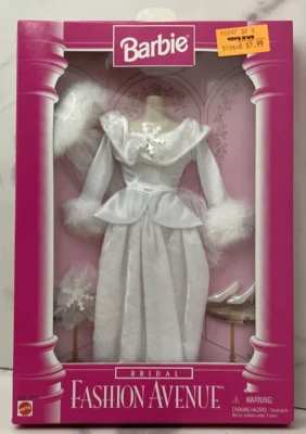 1996 Barbie Fashion Avenue Bridal Wedding Accessories White Mattel #15897 NIB - Image 1 of 4