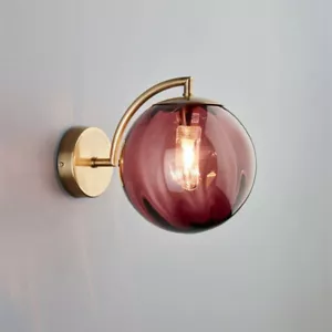 Purple Kitchen Wall Lighting Bedroom Wall Lamps Bar Wall Lamp Led Wall Lights - Picture 1 of 7