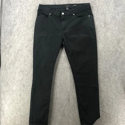 Pantalones de mezclilla informales ajustados ajustados elásticos negros talla 36 de H&M para hombre W34 x L28,5 Foto 1 de 4