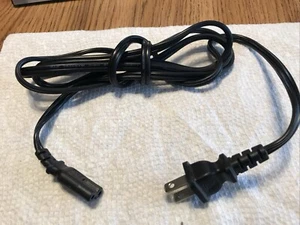 Vtg 1-SHENG 6’ 2- Prong Power Cord E88265, 10A 125V - Picture 1 of 1