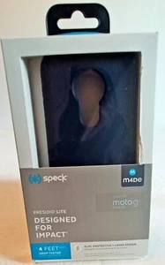 For Motorola Moto G7 Power Speck Presidio Lite Slim Case - Eclipse Blue NEW - Picture 1 of 2