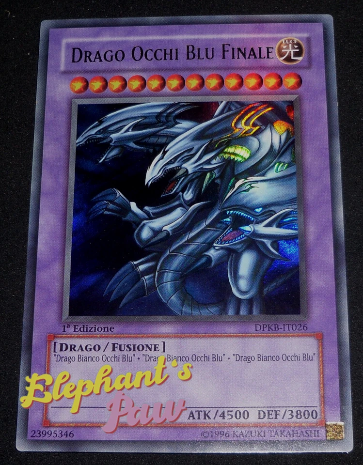 Yugioh - Drago Occhi Blu Finale ULTRA RARA - DPKB-IT026 1° Edizione - Immagine 1 di 1