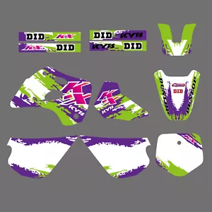 Team Graphics Decals Stickers Kit For Kawasaki KX 80 KX80 1994-1997 - Picture 1 of 1