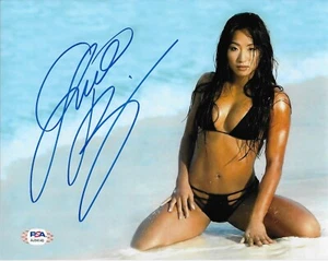 Gail Kim TNA Impact WWE Signed Autograph 8x10 Photo #7 w/ PSA COA - Picture 1 of 2