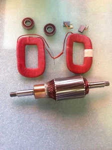 Porsche 356 Generator Dynamo Rebuild Kit 12 Volt Armature 90MM OEM - Picture 1 of 1