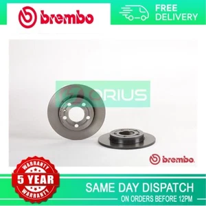 Fits Audi TT 1998-2006 VW Golf 1998-2006 Brake Discs Rear Brembo 1J0615601D - Picture 1 of 4