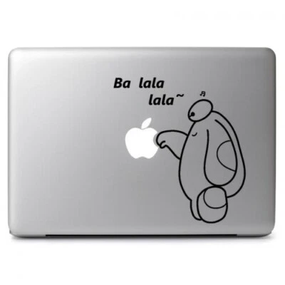 Bay Max Ba lala lala Vinyl Decal Sticker for Macbook Laptop Car Window Wall - Image 1 of 2