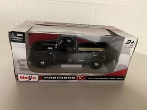 Chevrolet 3100 Pickup Truck 1950 Black Maisto Special Edition 1/25 Diecast-New - Picture 1 of 7