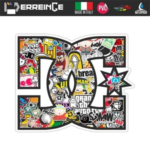 Sticker Bomb SKATE Adesivo Decal Laptop Auto Moto Casco Tuning Snowboard JDM DUB - Foto 1 di 1