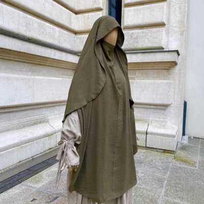 Middle East Region Women's Headscarf Cape Triangle Scarf Muslim Prayer Hijab New - Image 1 of 4