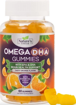 Omega 3 Aceite de Pescado Gominolas Triple Fuerza Soporte Articular 2500 mg EPA y DHA Foto 1 de 4