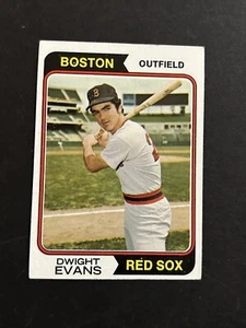 974 TOPPS DWIGHT EVANS BOSTON RED SOX #351 EX - Bild 1 von 2