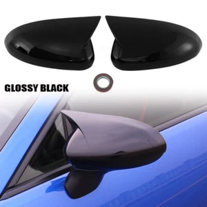 Conjuntos de tapa de cubierta de espejo retrovisor lateral negro brillante para Subaru BRZ Toyota GR86 2022+ ` - Imagen 1 de 10