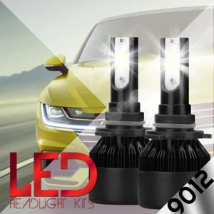2x XENTEC 9011 9012 HIR2 LED Headlight Bulb Replace High Low Beam 388W 6000K - Foto 1 di 12