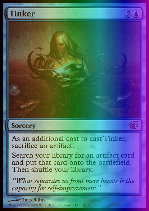 MTG Magic the Gathering Tinker (14/15) FTV Exiled LP FOIL - Image 1 of 1