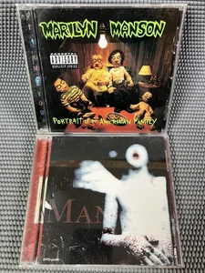 (2) Marilyn Manson CD PORTRAIT of an American Family & Antichrist Superstar NM - Bild 1 von 6
